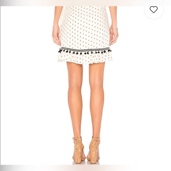 MINK PINK COMMON GROUND WRAP SKIRT SIZE M- SOLD OUT ON REVOLVE - Picture 2 of 9